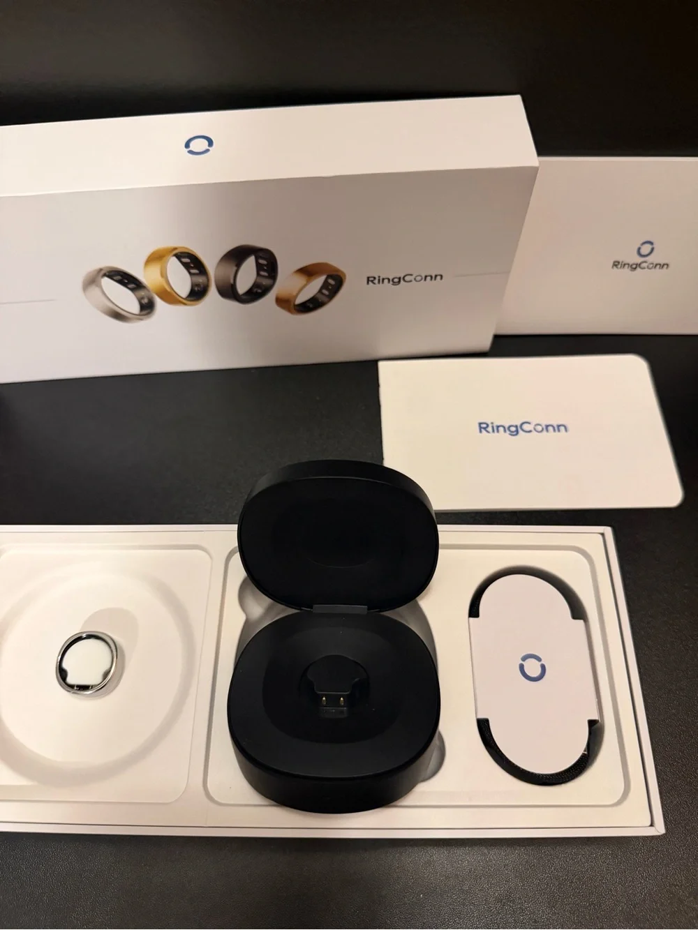 RingConn Gen 2- Silver size 7